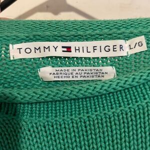 Tommy Hilfiger green sweater